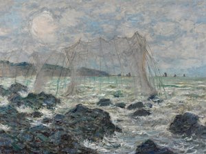 Reti da Pesca a Pourville da Claude Monet